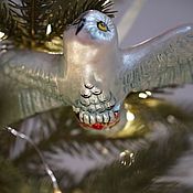 Сувениры и подарки handmade. Livemaster - original item Christmas tree toy, China Christmas tree toy Hedwig Owl with Harry`s letter. Handmade.