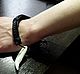 leather bracelet with a large Fang of a wolf,free shipping. Amulet. h-a-n--t-e-r. Online shopping on My Livemaster.  Фото №2