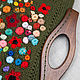 Knitted bag 'Poppy field' based on Claude Monet. Classic Bag. asmik (asmik). My Livemaster. Фото №4