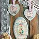 Set of panels with pendants, heart pendants, Suspension, Kiev,  Фото №1