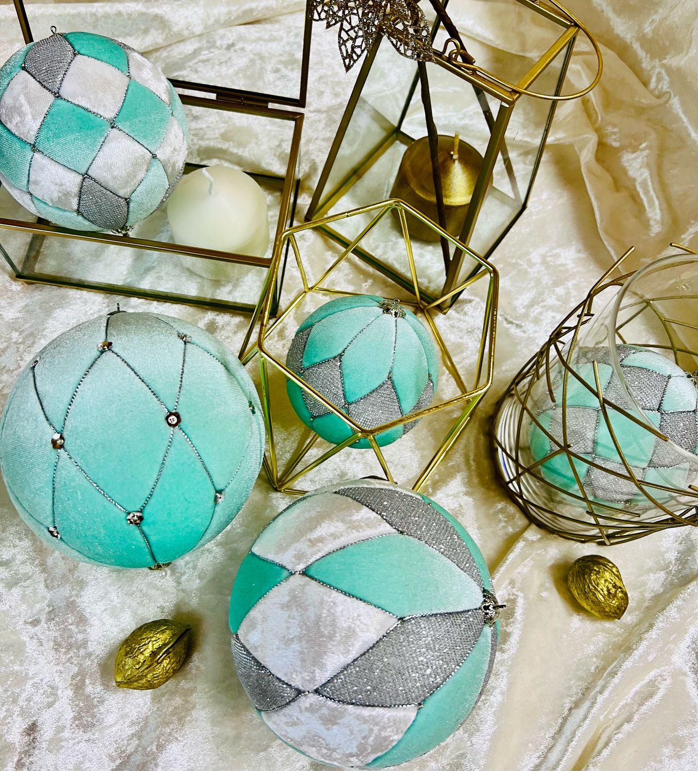 Новогодние шары кимекоми купить в интернет-магазине Ярмарка