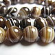 Brown agate, coffee with milk 10 mm. Beads1. Elena (luxury-fittings). Online shopping on My Livemaster.  Фото №2