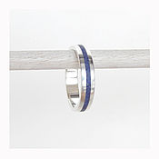 Украшения handmade. Livemaster - original item Silver ring with sapphire. Handmade.