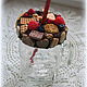 Sweet jar "Berries and cookies in chocolate". Jars. Cute area (Daria). My Livemaster. Фото №5