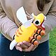 Пчела из "Деревни дураков" мини. Мягкие игрушки. PineappleArt Анастасии Хлебниковой. Ярмарка Мастеров.  Фото №4