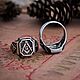 Ring Freemasons. Masonic ring. The Illuminati. bronze silver. Rings. Mastenarium (mastenarium). Online shopping on My Livemaster.  Фото №2