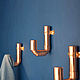 Крючек вешалка в стиле лофт - AL-H-007, Фурнитура для мебели, Москва,  Фото №1