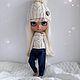 Мастер-класс свитер для Блайз. Одежда для кукол. Ксения (happycrochet). Ярмарка Мастеров.  Фото №4