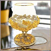 Свадебный салон handmade. Livemaster - original item Cognac gift set for birthday z10135. Handmade.