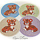 Potholders 'tigrulya'. Potholders. Naughty FancyWork (applique4you). My Livemaster. Фото №5