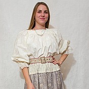 Лоскутное платье "Вечерний Новосибирск"