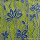 Кружевное полотно Calais Tulipe bleue. Ткани. Irina (Normandie). Ярмарка Мастеров.  Фото №4