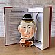 Bottles: History of Russia - Vladimir Putin. Caricature. Veselyj farfor. Online shopping on My Livemaster.  Фото №2