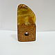 Pendant made of amber and mahogany K-622. Pendant. Amber shop (vazeikin). Online shopping on My Livemaster.  Фото №2