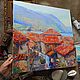  Oil painting: 'Montenegro. Red roofs'. Pictures. Zhanne Shepetova. My Livemaster. Фото №4
