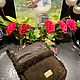 Винтаж: Сумка UGG, натуральный мех, Австралия. Сумки винтажные. Светлана Воробьева. Ярмарка Мастеров.  Фото №4