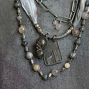 Украшения handmade. Livemaster - original item Jewelry sets: on the neck in the style of grunge 