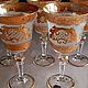 Винтаж: Бокалы Bohemia Cristal. Сервизы винтажные. Белый филин. Интернет-магазин Ярмарка Мастеров.  Фото №2