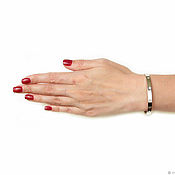 Украшения handmade. Livemaster - original item Bracelet with stars, women`s bracelet with cubic zirconia, bracelet gift. Handmade.