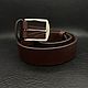 Ремень из английской кожи J&FJ Baker English Bridle. Ремни. vlasovstore & bucklestore. Интернет-магазин Ярмарка Мастеров.  Фото №2