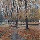  Oil painting on canvas. Autumn, Pictures, Korolev,  Фото №1