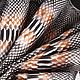 Python skin, hide, width 30-34 cm IMP2003N. Leather. CrocShop. My Livemaster. Фото №6