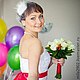 Свадебная вуалетка"Камелия"из шелка с перьями.Цветы из шелка, Вуалетка, Санкт-Петербург,  Фото №1
