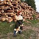 Парка из шубы!С лисой и нутрией. Парки. Ирина (dneproart). Ярмарка Мастеров.  Фото №4