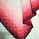 Bactus fan red. Shawls. irina-sag. Online shopping on My Livemaster.  Фото №2