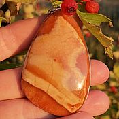 Комплект "Осенняя миниатюра" моховой агат, посеребрение