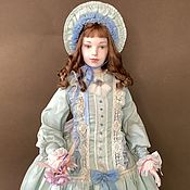 Куклы и игрушки handmade. Livemaster - original item interior doll: Porcelain doll Nadezhda. Handmade.