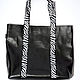 Shopper bag black zebra made of genuine leather. Shopper. Lollypie - Modiste Cat. My Livemaster. Фото №6