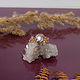 Необычное золотое кольцо с лунным камнем "Тенере". Кольцо помолвочное. Chakruna. Ярмарка Мастеров.  Фото №4