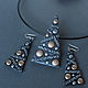 Set of pendant and earrings Christmas. Jewelry Sets. Wild Onion Art. Online shopping on My Livemaster.  Фото №2