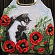 Felted bags 'Playful kitten', Classic Bag, Kherson,  Фото №1