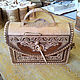 Handbag made of birch bark. Summer handbag. Shoulder bag, Classic Bag, Tomsk,  Фото №1