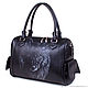 The average bag 'Wild eyes'. Classic Bag. Pelle Volare. Online shopping on My Livemaster.  Фото №2