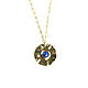 Lapis lazuli pendant, Lapis lazuli pendant, locket pendant on a chain. Pendants. Irina Moro. My Livemaster. Фото №4