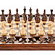Carved chess 'Epic' large, 60. Backgammon and checkers. H-Present more, than a gift!. Online shopping on My Livemaster.  Фото №2