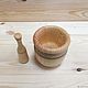 The wooden mortar. Tableware made of cedar. Ware in the Russian style. SiberianBirchBark (lukoshko70). Online shopping on My Livemaster.  Фото №2