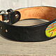 Leather collar 'Mondioring'. Dog - Collars. Narmo leather workshop.. Online shopping on My Livemaster.  Фото №2