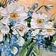Order The picture with white flowers is oval. Nadezhda Fedorova oil paintings. Livemaster. . Pictures Фото №3
