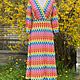 Платье из оригинального трикотажа Missoni, Платья, Санкт-Петербург,  Фото №1