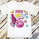Детская футболка по мотивам мультфильма "Тролли" Мне 4 года. Футболки и топы. Happy  Party Shop. Интернет-магазин Ярмарка Мастеров.  Фото №2