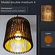 Светильник Нембус double medium model X. Потолочные и подвесные светильники. Непросто I Мебель в стиле Loft. Интернет-магазин Ярмарка Мастеров.  Фото №2