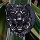 Souvenir. Magnet. Lion.