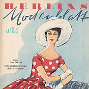 Винтаж handmade. Livemaster - original item Berlins Modenblatt Fashion Magazine - 5 1962 (May). Handmade.