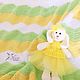 Children's plaid ' Lemon souffle'. Baby blankets. Nicol. Online shopping on My Livemaster.  Фото №2