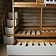 Кроватка домик из массива. Мебель для детской. Мебель из массива Alexwood74. Ярмарка Мастеров.  Фото №4