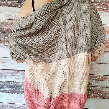 Одежда женская ручной работы. Ярмарка Мастеров - ручная работа Кардиган "ТРИО". Handmade.